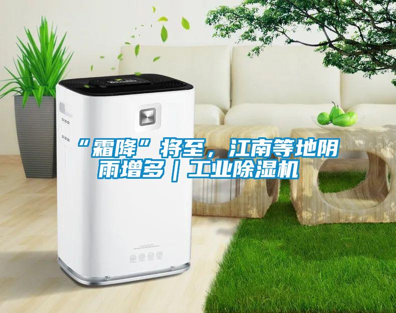 “霜降”將至，江南等地陰雨增多｜工業除濕機