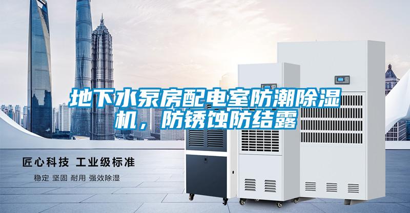 地下水泵房配電室防潮除濕機，防銹蝕防結露