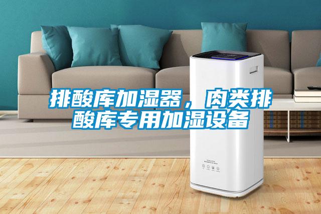 排酸庫加濕器，肉類排酸庫專用加濕設備