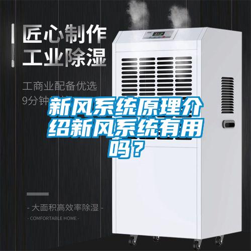 新風系統原理介紹新風系統有用嗎？