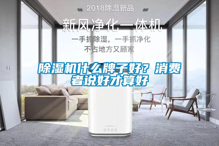 除濕機(jī)什么牌子好？消費(fèi)者說(shuō)好才算好