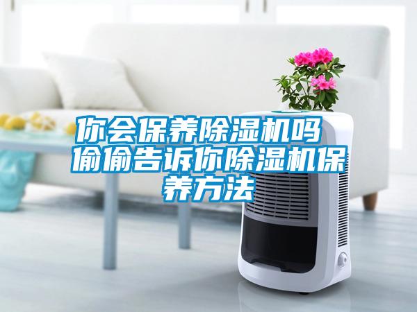 你會保養(yǎng)除濕機(jī)嗎 偷偷告訴你除濕機(jī)保養(yǎng)方法