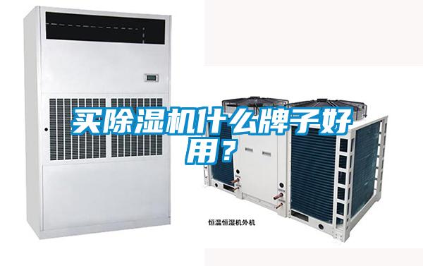 買除濕機什么牌子好用？