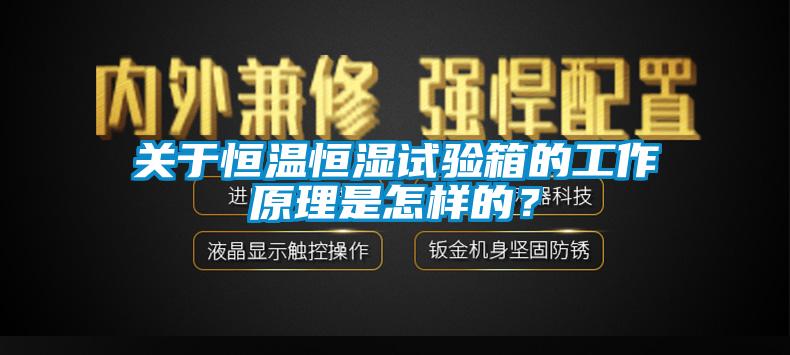關(guān)于恒溫恒濕試驗(yàn)箱的工作原理是怎樣的？