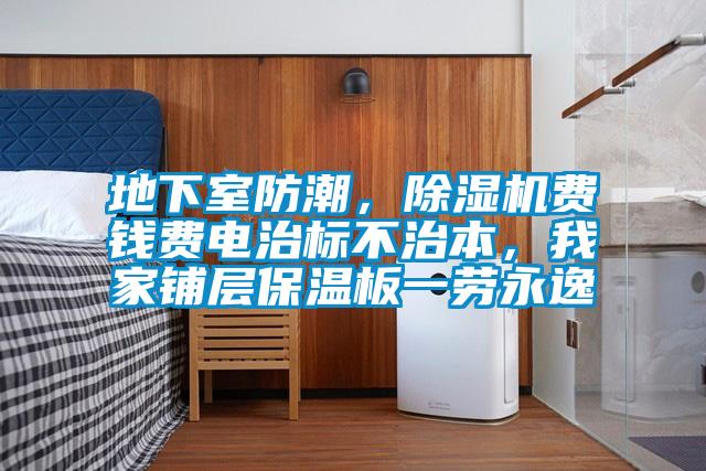 地下室防潮，除濕機費錢費電治標不治本，我家鋪層保溫板一勞永逸