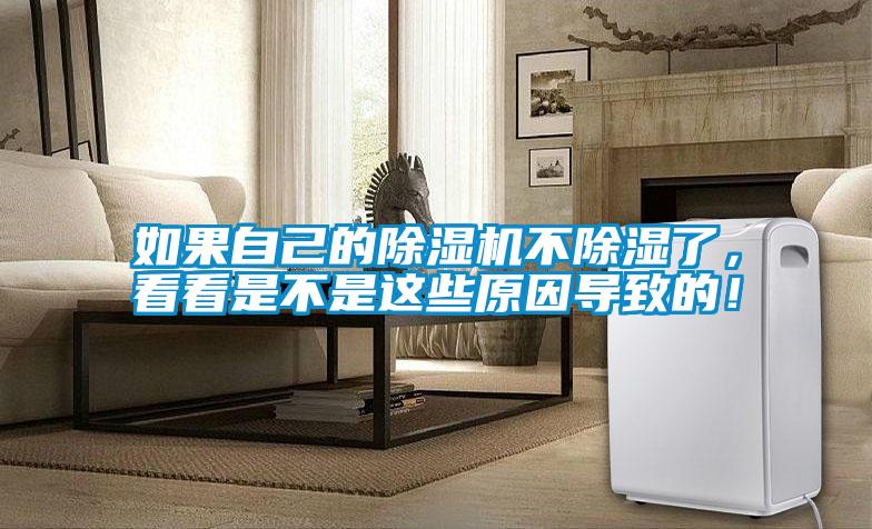 如果自己的除濕機不除濕了，看看是不是這些原因?qū)е碌模?/></p>
						    <p style=