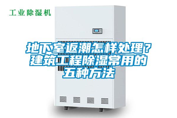地下室返潮怎樣處理?建筑工程除濕常用的五種方法