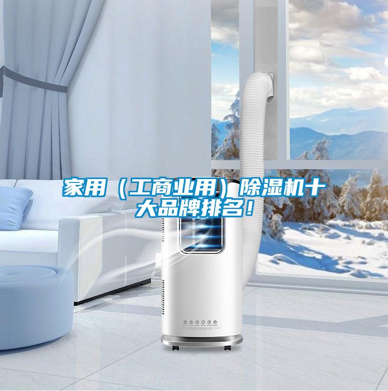 家用(工商業用)除濕機十大品牌排名!