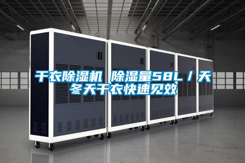 干衣除濕機 除濕量58L/天冬天干衣快速見效