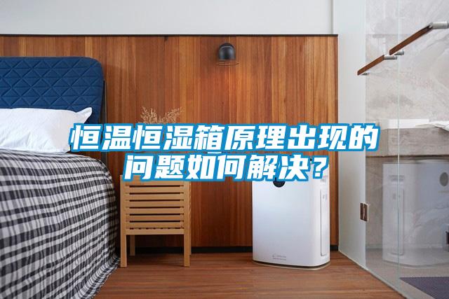 恒溫恒濕箱原理出現(xiàn)的問(wèn)題如何解決？