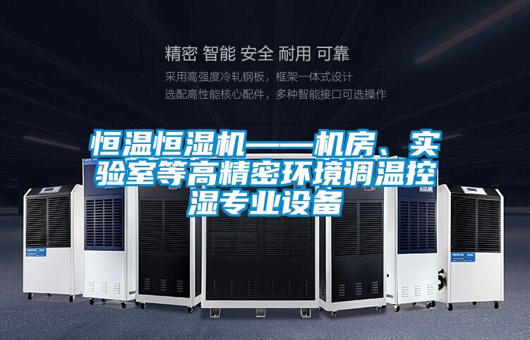 恒溫恒濕機(jī)——機(jī)房、實(shí)驗(yàn)室等高精密環(huán)境調(diào)溫控濕專業(yè)設(shè)備
