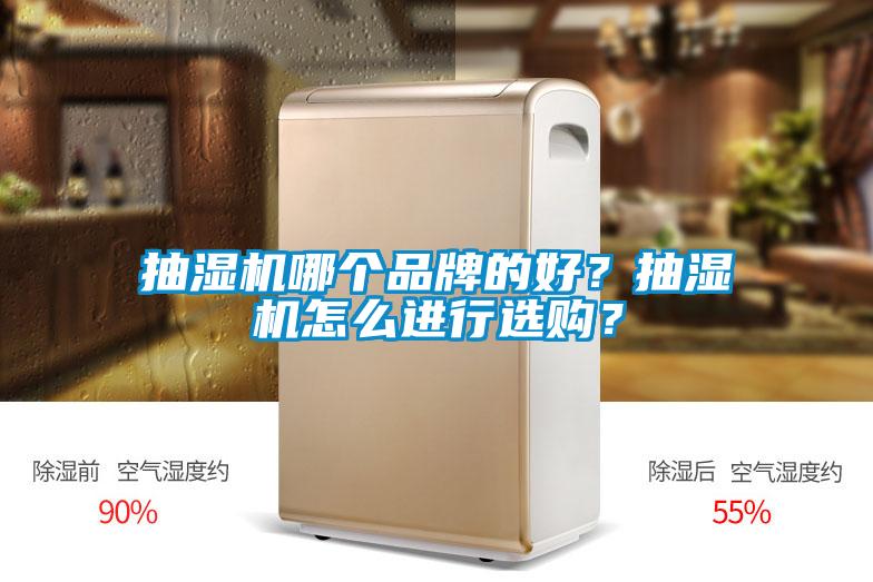 抽濕機哪個品牌的好？抽濕機怎么進行選購？