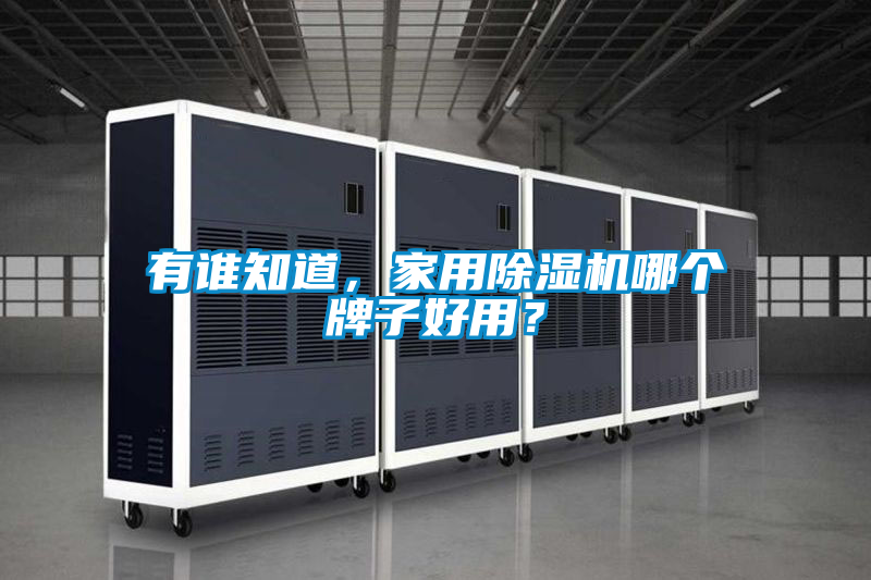 有誰知道，家用除濕機(jī)哪個(gè)牌子好用？