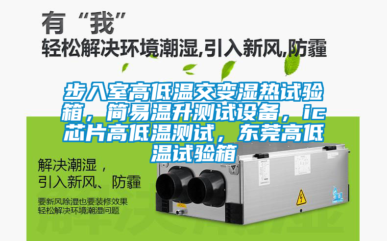 步入室高低溫交變濕熱試驗(yàn)箱，簡易溫升測試設(shè)備，ic芯片高低溫測試，東莞高低溫試驗(yàn)箱