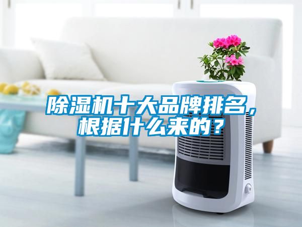 除濕機十大品牌排名，根據什么來的？