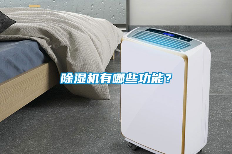 除濕機有哪些功能？