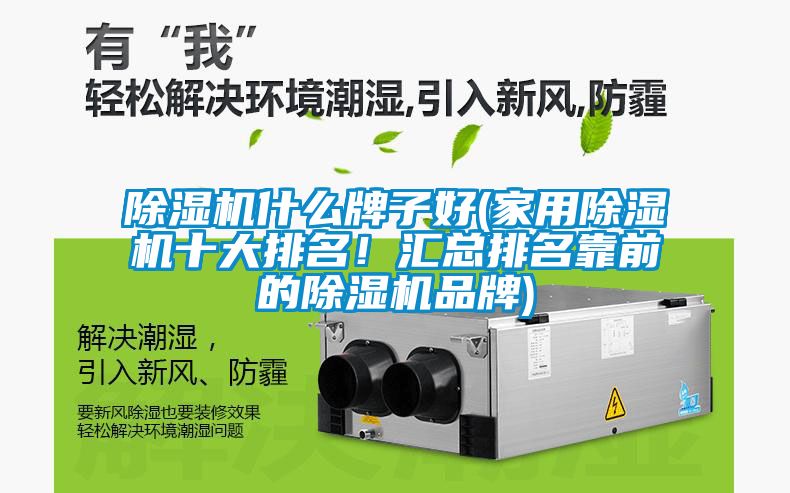 除濕機(jī)什么牌子好(家用除濕機(jī)十大排名！匯總排名靠前的除濕機(jī)品牌)