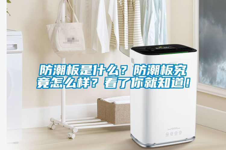 防潮板是什么？防潮板究竟怎么樣？看了你就知道！